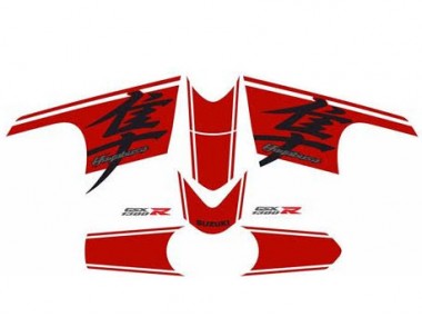 Buy 2008-2020 Suzuki GSXR 1300 Hayabusa Motorcycle Fairing - Glossy Black Red UK