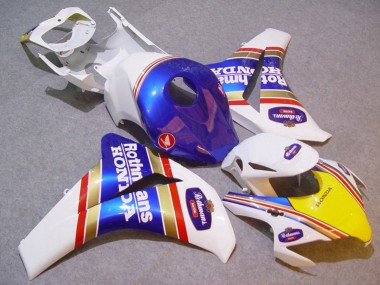 Buy 2008-2011 Honda CBR1000RR Motorcycle Fairings - White Blue Yellow Gold Rothmans UK
