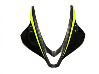 Buy 2007-2008 Honda CBR600RR Motorcycle Fairings - Glossy Black High Viz Yellow UK
