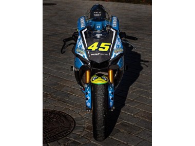 Buy 2015-2019 Yamaha YZF R1 Motorcycle Fairings - Blue Yellow Shark UK