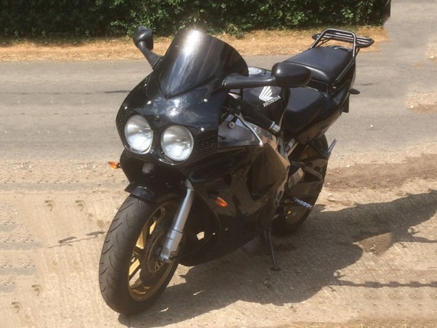 1992-1993 Honda CBR900RR 893 Motorcycle Fairings - Glossy Black UK