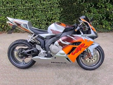 Buy 2006-2007 Honda CBR1000RR Motorcycle Fairings - Silver Orange UK
