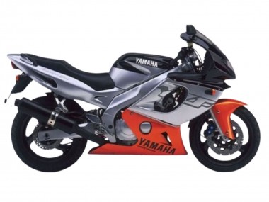 Buy 1996-2007 Yamaha YZF600R Thundercat Motorcycle Fairings - Grey Orange Black UK