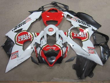 Buy 2005-2006 Suzuki GSXR 1000 Motorcycle Fairings - White Red Lucky Strike Motul UK
