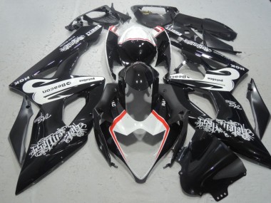 Buy 2005-2006 Suzuki GSXR 1000 Motorcycle Fairings - Glossy Black White Red Beacon UK
