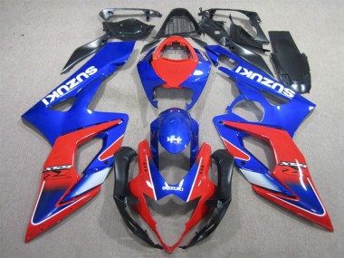 Buy 2005-2006 Suzuki GSXR 1000 Motorcycle Fairings - Blue Red UK