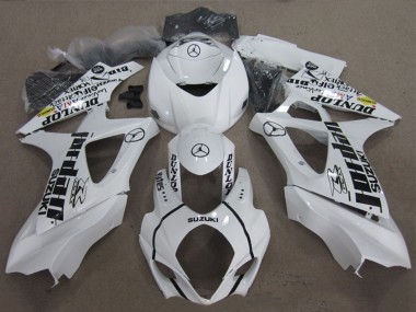 Buy 2007-2008 Suzuki GSXR 1000 Motorcycle Fairings - White Black Jordan UK
