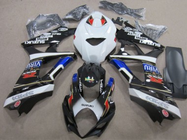 Buy 2007-2008 Suzuki GSXR 1000 Motorcycle Fairings - White Blue Red Black UK