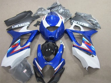 Buy 2007-2008 Suzuki GSXR 1000 Motorcycle Fairings - White Blue Red UK
