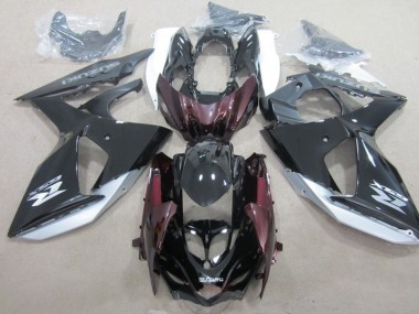 Buy 2009-2016 Suzuki GSXR 1000 Motorcycle Fairing - Glossy Black Silver UK