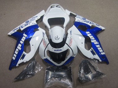 Buy 2001-2003 Suzuki GSXR 600 Motorcycle Fairings - White Blue Jordan Motul UK