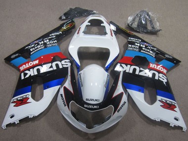 Buy 2001-2003 Suzuki GSXR 600 Motorcycle Fairings - White Blue Red Black Motul UK