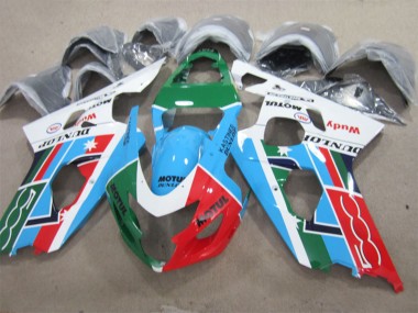 Buy 2001-2003 Suzuki GSXR 600 Motorcycle Fairings - White Blue Green Red Motul UK