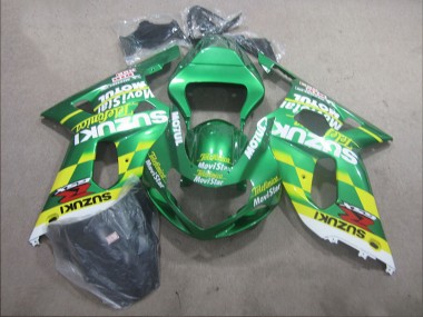 Buy 2001-2003 Suzuki GSXR 600 Motorcycle Fairings - Green Yellow Telefonica MoviStar UK