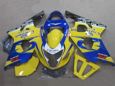 Buy 2004-2005 Suzuki GSXR 600 Motorcycle Fairings - Yellow Blue White Black Corona Extra UK