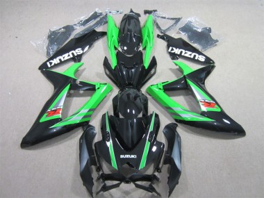 Buy 2006-2007 Suzuki GSXR 600 Motorcycle Fairings - Green Glossy Black Red UK