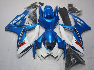 Buy 2006-2007 Suzuki GSXR 600 Motorcycle Fairing - White Blue Red UK