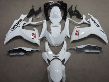 Buy 2006-2007 Suzuki GSXR 600 Motorcycle Fairings - White UK