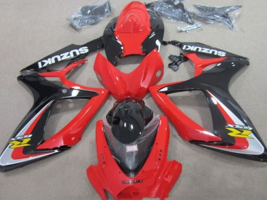 Buy 2006-2007 Suzuki GSXR 600 Motorcycle Fairings - Red Silver Glossy Black Yellow UK