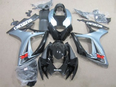 Buy 2006-2007 Suzuki GSXR 600 Motorcycle Fairings - Grey Glossy Black UK