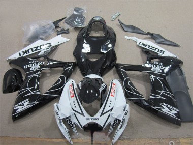 Buy 2006-2007 Suzuki GSXR 600 Motorcycle Fairings - White Black Corona Extra Motul UK