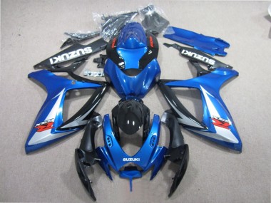 Buy 2006-2007 Suzuki GSXR 600 Motorcycle Fairings - Blue White Glossy Black Red UK