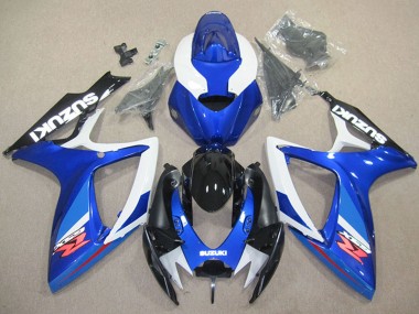 Buy 2006-2007 Suzuki GSXR 600 Motorcycle Fairing - White Blue Glossy Black Red UK