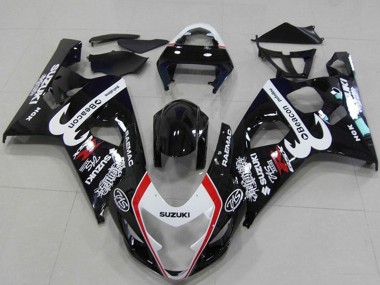 Buy 2004-2005 Suzuki GSXR 750 Motorcycle Fairings - Glossy Black White Red Beacon UK