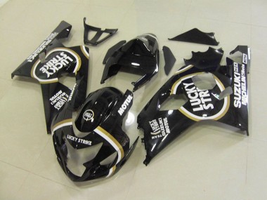 Buy 2004-2005 Suzuki GSXR 750 Motorcycle Fairings - Glossy Black White Lucky Strike Motul UK