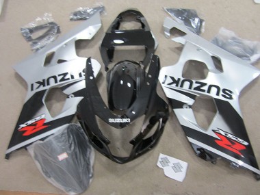 Buy 2004-2005 Suzuki GSXR 750 Motorcycle Fairings - Silver Glossy Black Red UK