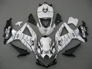 Buy 2008-2010 Suzuki GSXR 750 Motorcycle Fairings - White Black Corona Extra Alstare UK