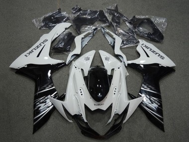 Buy 2011-2024 Suzuki GSXR 750 Motorcycle Fairings - White Black UK