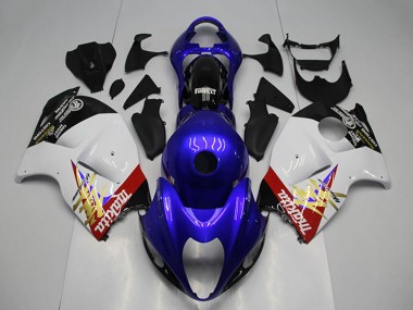 Buy 1996-2007 Suzuki GSXR 1300 Hayabusa Motorcycle Fairing - Blue White UK