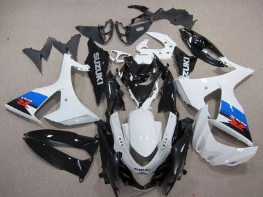 Buy 2009-2016 Suzuki GSXR 1000 Motorcycle Plastics - White Blue Black UK