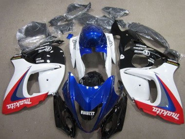 Buy 2008-2020 Suzuki GSXR 1300 Hayabusa Motorcycle Fairings - White Blue Red Makita UK