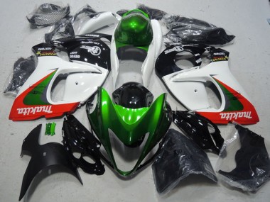 Buy 2008-2020 Suzuki GSXR 1300 Hayabusa Motorcycle Fairings - White Green Red Makita UK