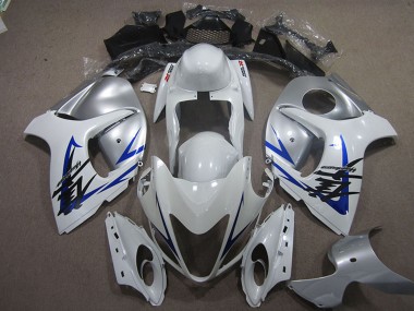 Buy 2008-2020 Suzuki GSXR 1300 Hayabusa Motorcycle Fairing - White Blue UK