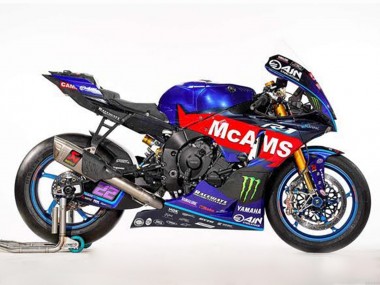 Buy 2002-2003 Yamaha YZF R1 Motorcycle Fairings - Blue Red McAMS Green Monster UK