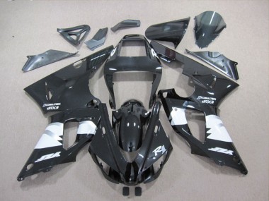 Buy 1998-1999 Yamaha YZF R1 Motorcycle Fairings - Glossy Black White UK
