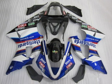 Buy 2000-2001 Yamaha YZF R1 Motorcycle Fairings - White Blue Black Red Fimer Sterilgarda UK