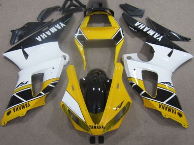 Buy 2000-2001 Yamaha YZF R1 Motorcycle Fairings - Yellow White Black UK