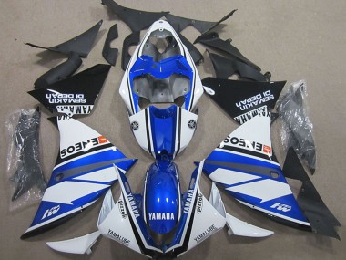 Buy 2000-2001 Yamaha YZF R1 Motorcycle Fairings - White Blue Black ENEOS UK