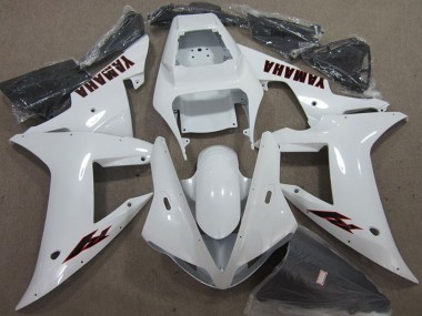 Buy 2002-2003 Yamaha YZF R1 Motorcycle Fairings - White UK