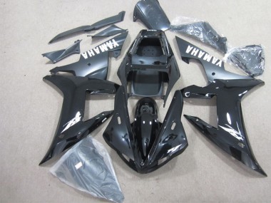 Buy 2002-2003 Yamaha YZF R1 Motorcycle Fairings - Glossy Black Matte Black White UK
