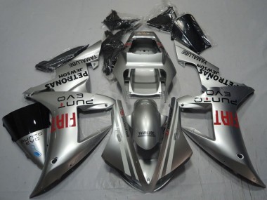 Buy 2002-2003 Yamaha YZF R1 Motorcycle Fairings - Silver Red Fiat UK