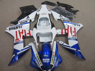 Buy 2004-2006 Yamaha YZF R1 Motorcycle Fairings - White Blue Red Fiat Motul UK