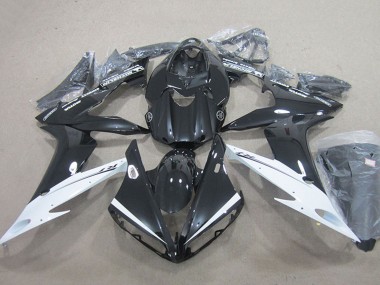 Buy 2004-2006 Yamaha YZF R1 Motorcycle Fairings - Glossy Black White UK