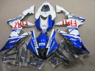 Buy 2004-2006 Yamaha YZF R1 Motorcycle Fairings - White Blue Motul Fiat UK
