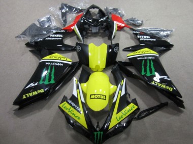 Buy 2007-2008 Yamaha YZF R1 Motorcycle Fairings - Red Yellow Black Green Monster Motul Leovince UK