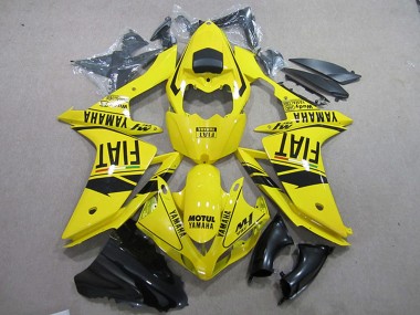 Buy 2007-2008 Yamaha YZF R1 Motorcycle Fairings - Yellow Black Motul Fiat UK